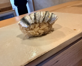 Dinner at Sushi Nakamura (鮨中村)