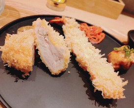 Dinner at Tonkatsu Narikura（Minami-Asagaya）