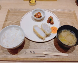 Dinner at Tonkatsu Narikura（Minami-Asagaya）
