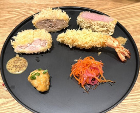 Dinner at Tonkatsu Narikura（Minami-Asagaya）