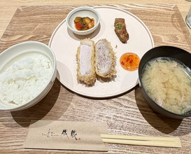 Dinner at Tonkatsu Narikura（Minami-Asagaya）