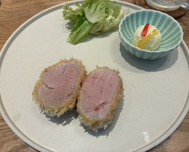 Dinner at Tonkatsu Narikura（Minami-Asagaya）