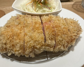 Dinner at Tonkatsu Narikura（Minami-Asagaya）