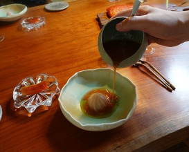 Dinner at Restaurant Naz (レストラン ナズ)