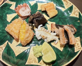 Dinner at Sushi Oohata (寿し おおはた)