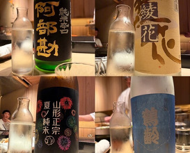 Dinner at Sushi Oohata (寿し おおはた)