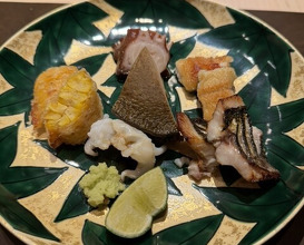 Dinner at Sushi Oohata (寿し おおはた)