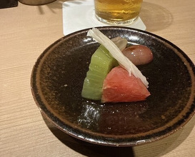 Dinner at Yakitori Omino