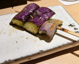 Dinner at Yakitori Omino