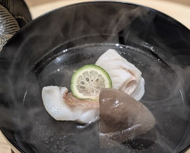 Dinner at Onjaku (温石)
