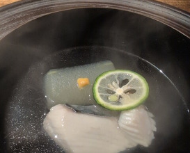 Dinner at Onjaku (温石)