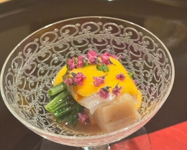 Dinner at Akanezaka Onuma (茜坂大沼)