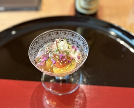 Dinner at Akanezaka Onuma (茜坂大沼)
