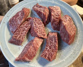 Dinner at Keiraku Yakiniku Pome (京洛焼肉 ぽめ)