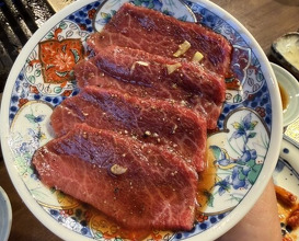 Dinner at Keiraku Yakiniku Pome (京洛焼肉 ぽめ)
