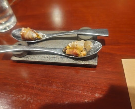 Dinner at Restaurant SNOW (レストラン スノゥ)
