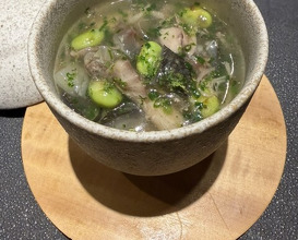 Dinner at restaurant takatsu (レストラン 高津)