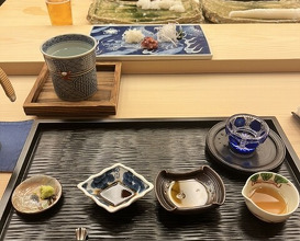 Dinner at Sushi Saeki