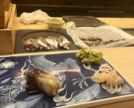 Dinner at Sushi Saeki