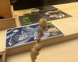 Dinner at Sushi Saeki