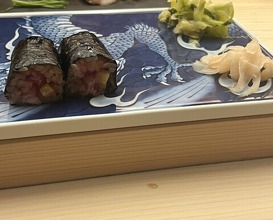 Dinner at Sushi Saeki