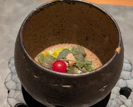 Dinner at Japanese inspired Italian cuisine sai (日本のイタリア料理店 sai)