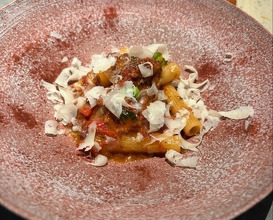 Dinner at Japanese inspired Italian cuisine sai (日本のイタリア料理店 sai)