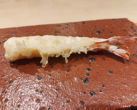 Dinner at Tempura Sakurabito