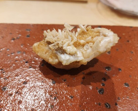 Dinner at Tempura Sakurabito