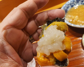 Dinner at Tempura Sakurabito