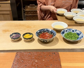 Dinner at Tempura Sakurabito