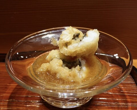 Dinner at Tempura Sakurabito