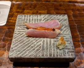 Dinner at Sushi Sanshin