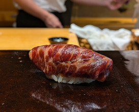 Dinner at Sushi Sanshin