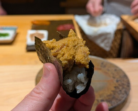 Dinner at Sushi Sanshin