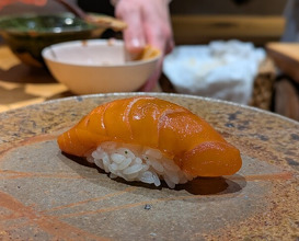 Dinner at Sushi Sanshin