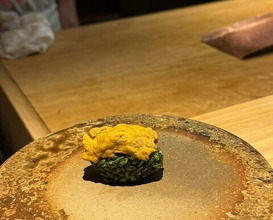 Dinner at Sushi Sanshin