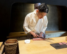 Dinner at Sushi Sanshin