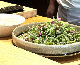 Dinner at Sushi Sanshin