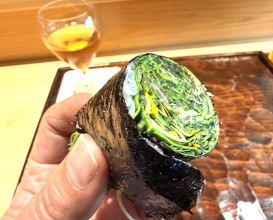 Dinner at Sushi Sanshin