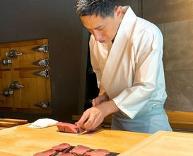Dinner at Sushi Sanshin