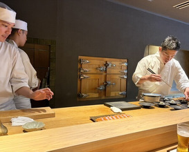 Dinner at Sushi Sanshin
