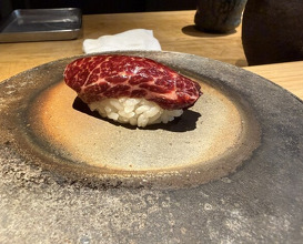 Dinner at Sushi Sanshin
