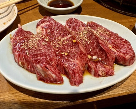 Dinner at Sumibiyakiniku Horumon Sawaishi