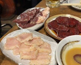 Dinner at Sumibiyakiniku Horumon Sawaishi