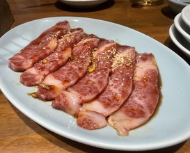 Dinner at Sumibiyakiniku Horumon Sawaishi