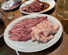 Dinner at Sumibiyakiniku Horumon Sawaishi