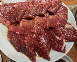 Dinner at Sumibiyakiniku Horumon Sawaishi