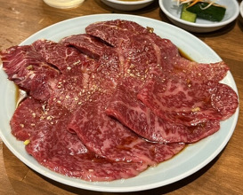 Dinner at Sumibiyakiniku Horumon Sawaishi