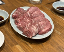 Dinner at Sumibiyakiniku Horumon Sawaishi